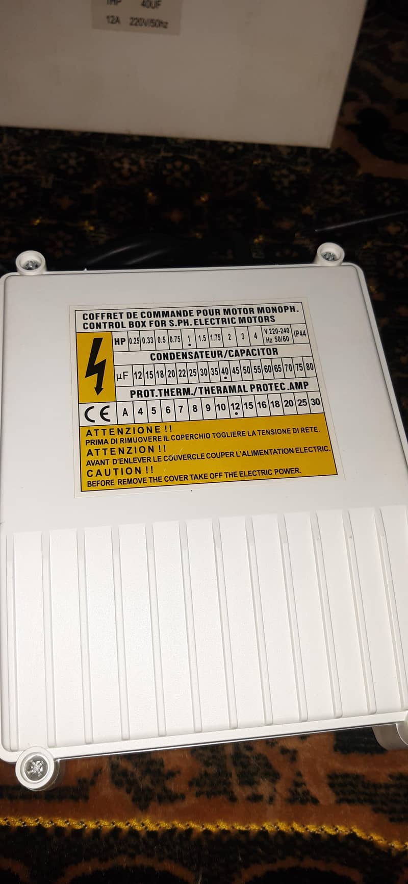 Imported Submersible Pump Control Panel 2
