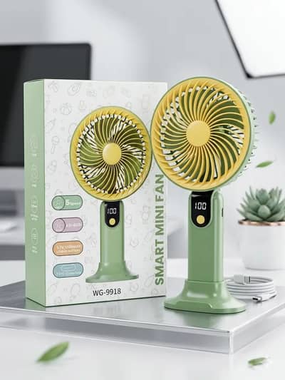 Good Size Digital Rechargable Portable Fan