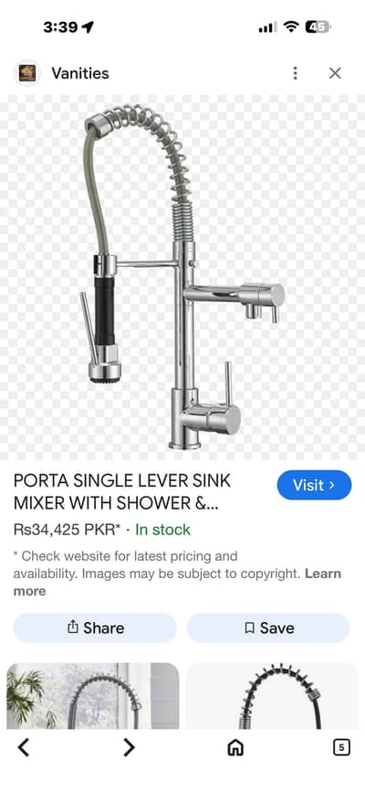Porta Kitchen Tap