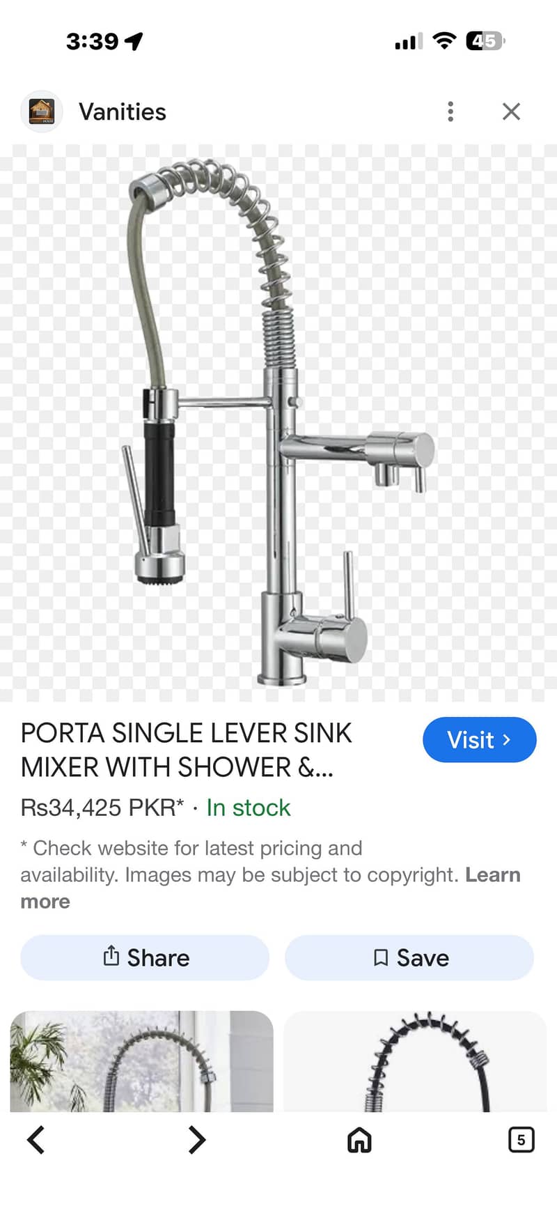 Porta Kitchen Tap 0