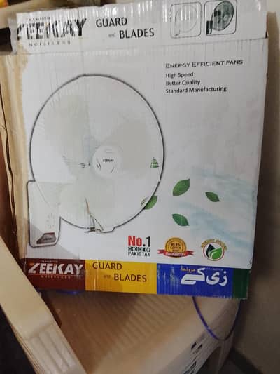 New bracket fan for scale
