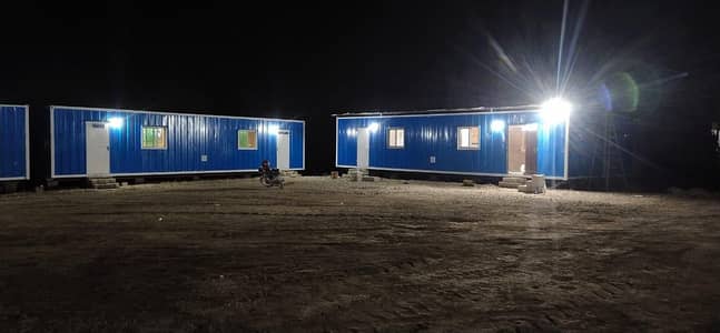Prefab guard room Container office Porta cabin toilet washroom kitche