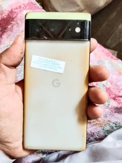 Google Pixel 6 non pta contact on 03406108852