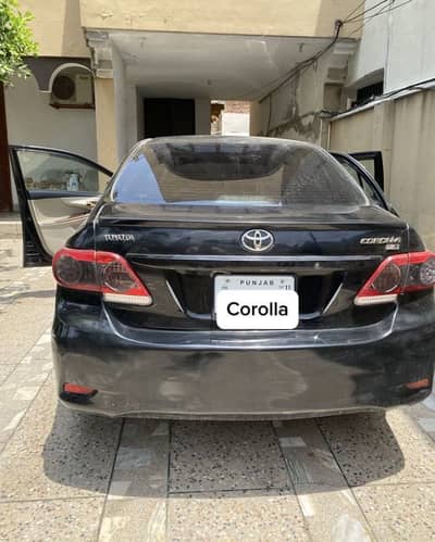 Toyota Corolla XLI 2011