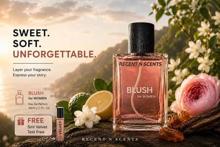 Blush Perfume For Women - Long Lasting Premium Fragrance 50ml