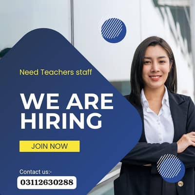 males and females urgent hiring staff