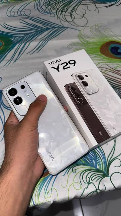 Vivo Y29 box charger available 8/256 official pta approved