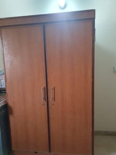 2 same double door wardrobes for sale