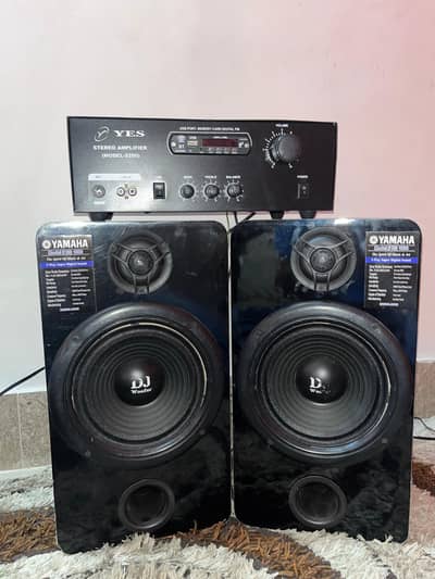 best speaker with amplifier. same as new condition.