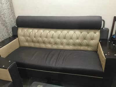 1 2 3 seater sofa set  with 3 tables