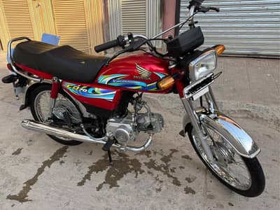 Honda CD 70 2024 Model