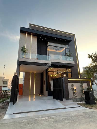 5 Marla Brand New Perfect Location Luxury House For Sale In Phase 9 Town DHA Lahore
