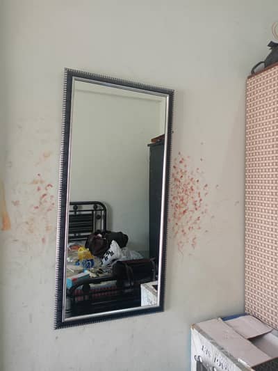 bed and mirror for sale