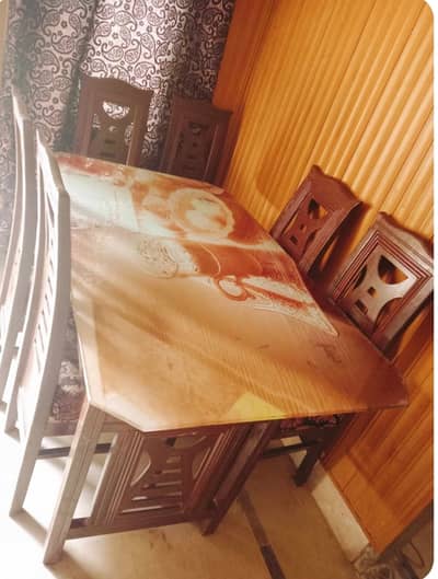 Dining Table and 6 chairs