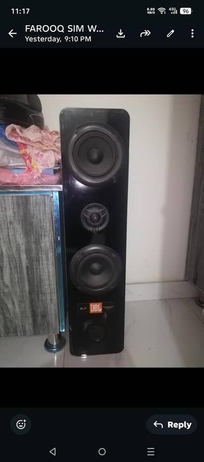 I am sale amplifier with speaker JBL