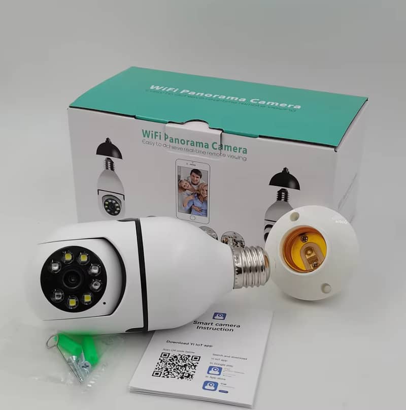 Panoramic HD Security Bulb Camera 0