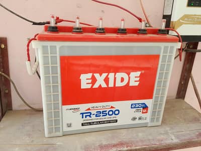 Tubelur Battery  12 v , 2.5 kw ,230 Ah