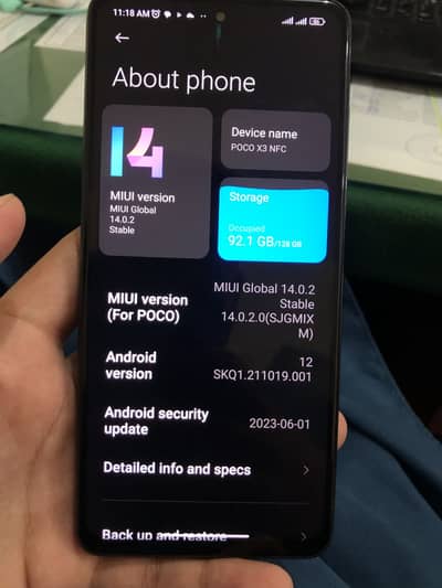 Xiaomi Poco X3 nfc 6+2/128 PTA