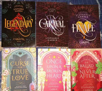 Caraval Series & Once upon a broken Heart series( bundle of 6)