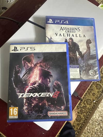 TAKKEN 8 AND ASSASSIN CREED