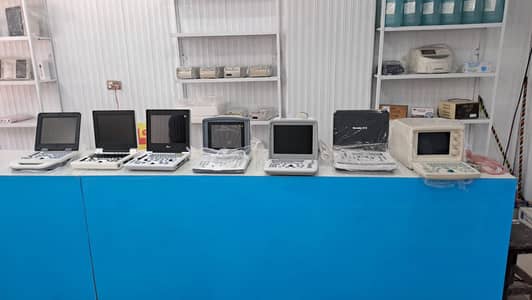 New & used Chinese ultrasound machine (with or without battery backup)