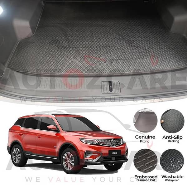 Proton X70 China Rexine Trunk Mat - Model 2020-2025