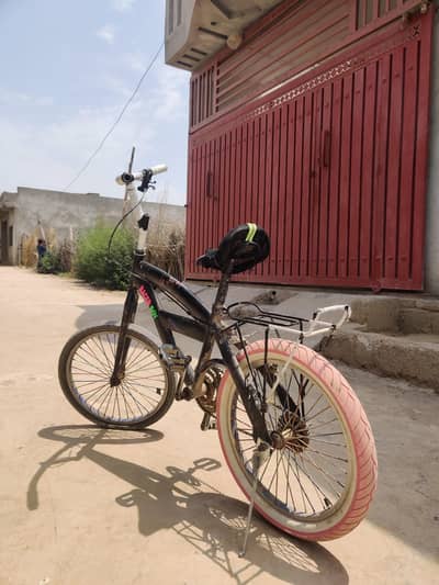 Bicycle in used