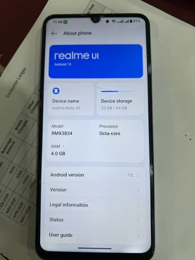 Realme Note 50