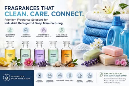 FRAGRANCES , SOAP , DETERGENT,  CANDLES , DESIGNER