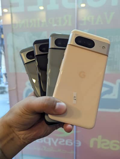 Google Pixel 8 Official PTA Approved 8/128GB 10/10 waterpack