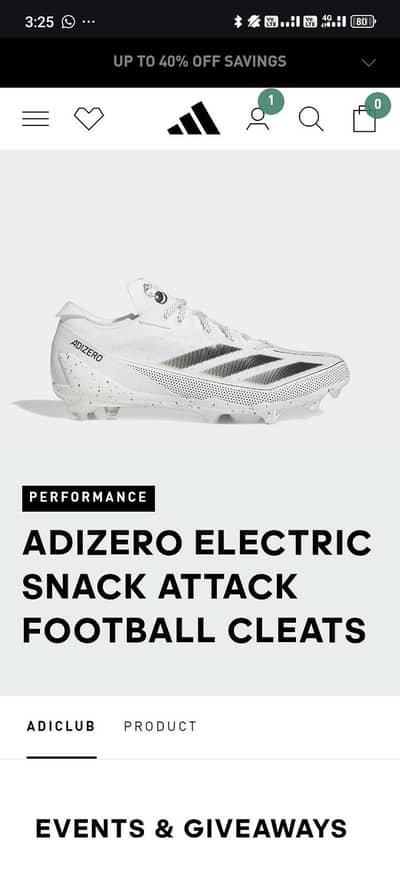 Adidas football shoes