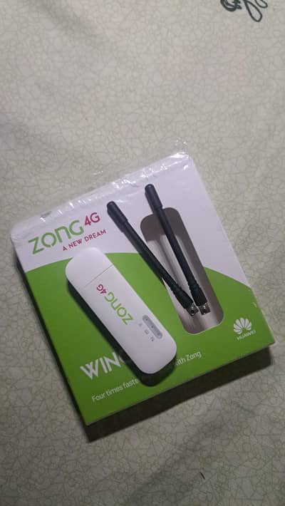zong 4g wingle unlocked all sim working forsale with antennas