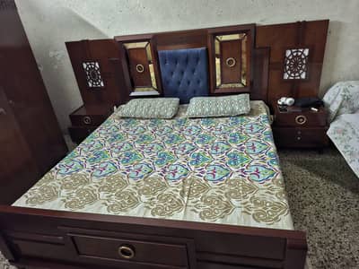 Bed with Dressing Table for sale
