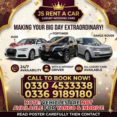 Rent A Car/Car Rental/Wedding Cars/Luxury Cars/Self Drive/Audi/Civic