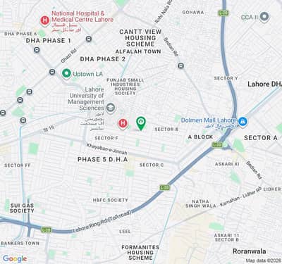 One Kanal Plot For Sale at Hot Location Near Park Masjid