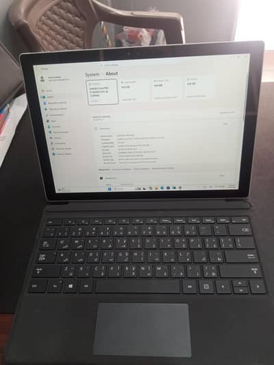 Microsoft surface pro 6 core i7 16 GB 256 GB