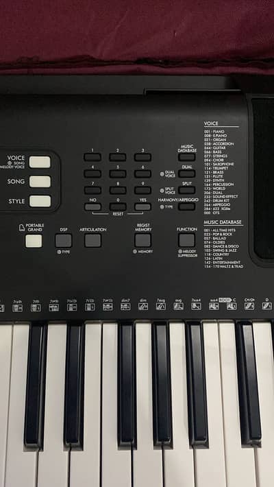 Yamaha PSR-E463 61-Key Digital Keyboard with Carry Bag – Excellent Con
