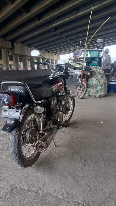 Honda cg 125 2016 model good  condition islamabad