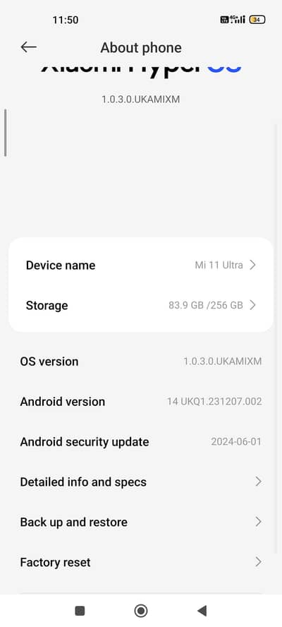 Xiaomi Mi 11 Ultra