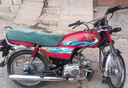 HONDA CD 70 2024 MODEL LUSH CONDITION