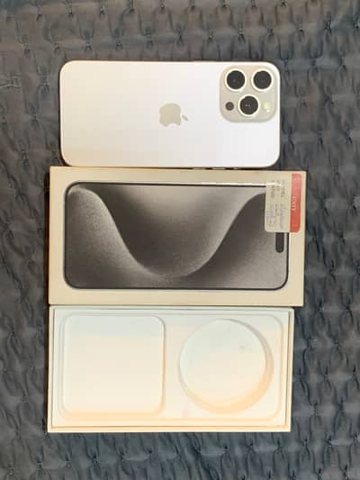 Apple iPhone 15 Pro Max 256Gb JV mint condition