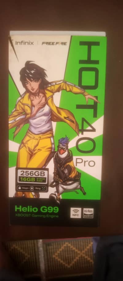 Infinix Hot 40 Pro 8/256 with box