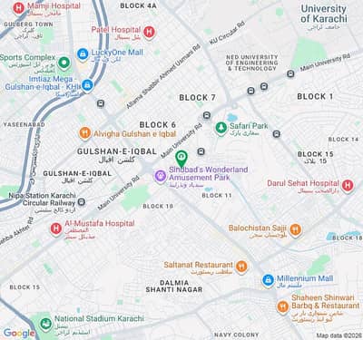 In Gulshan-e-Iqbal - Block 11 850 Square Feet Flat For sale