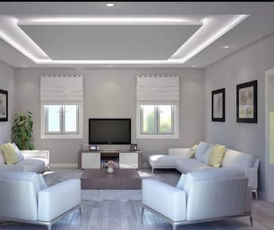 gypsum ceiling/gypsum board partition/glass partition/cement partition