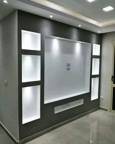 cement partition/glass partition/gypsum board partition/gypsum ceiling