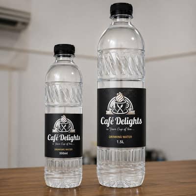 Customized Water Bottles Available 