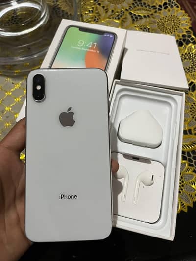 iphone x 256GB  (no open no repair) (PTA approved) all ok