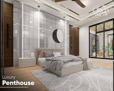 1 BEDROOM APARTMENT ON EASY INSTALLMENT PLAN FOR SALE IN SECTOR E BAHRIA TOWN LAHORE