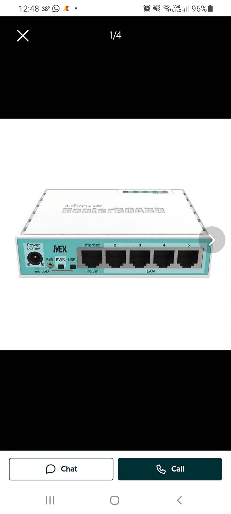 Mikrotik rb750gr3 0