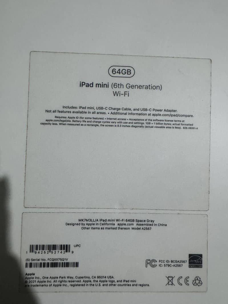 i pad mini 6th generation 64gb. . . . . 3